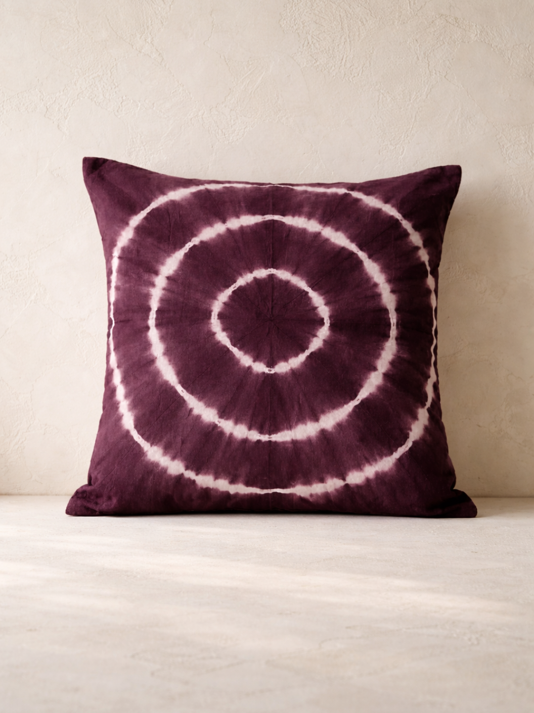 MOOL Tie-Dye Khadi Cushion Cover Quebracho