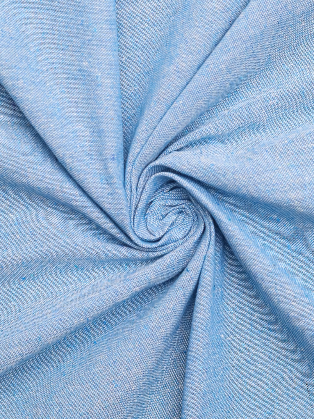 Authentic Blue Khaddar Cotton Fabric