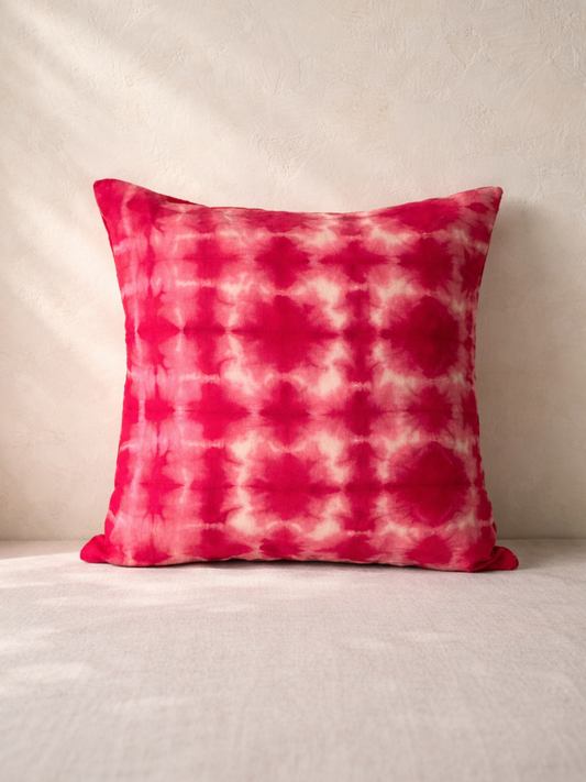 MOOL Khadi Hibiscus Tie-Dye Cushion
