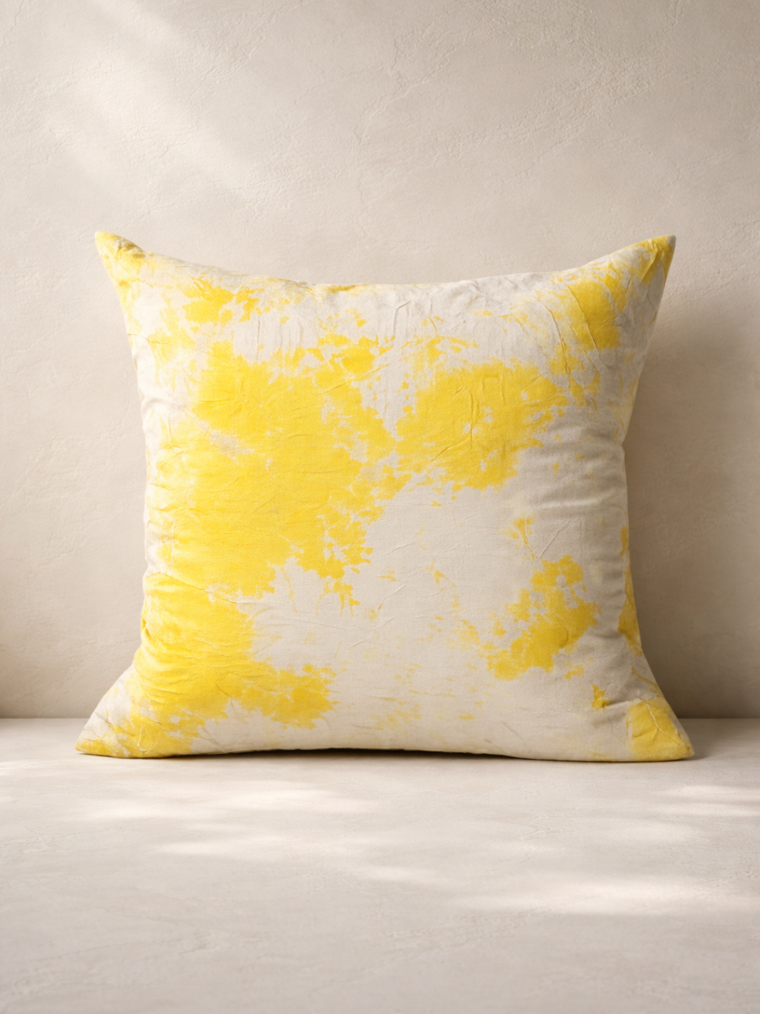MOOL Marigold Hand-Dyed Khadi Cushion