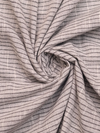 Pure Cotton Khadi Stripe Fabric