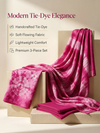 Pink Tie-Dye Shibori Print | 3-Piece Unstitched Suit Set