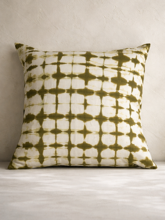 MOOL Khadi HENNA Tie-Dye Cushion