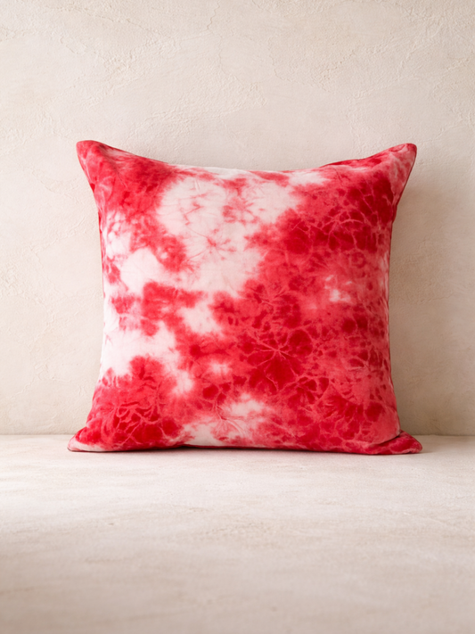 MOOL Hibiscus Hand-Dyed Khadi Cushion