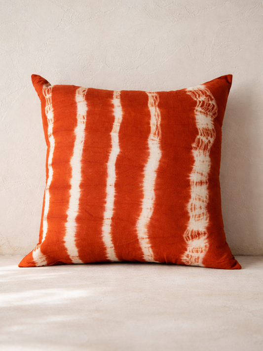 MOOL Manjistha Tie-Dye Khadi Cushion