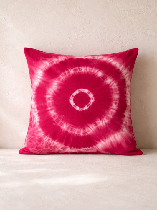 MOOL Tie-Dye Khadi Cushion Marigold