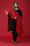 Luxurious Embroidered Pure Woolen Shawl ST-09