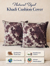 MOOL Quebracho Hand-Dyed Khadi Cushion Cover