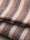 Handloom Khadi Stripe Fabric – Pure Cotton