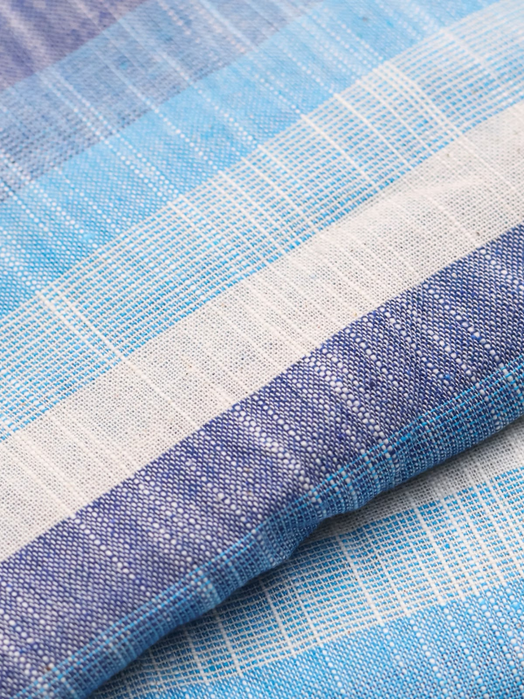 Elegant Striped Khadi Handloom Fabric