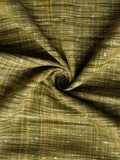 Pure White Plain Pattern Cotton Khadi