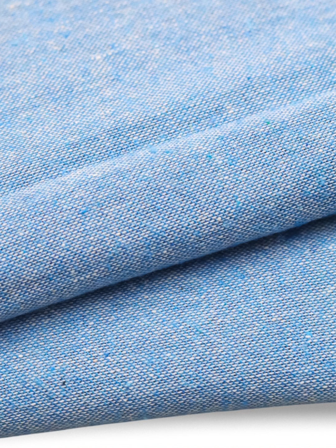 Authentic Blue Khaddar Cotton Fabric