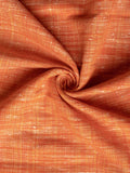Pure White Plain Pattern Cotton Khadi