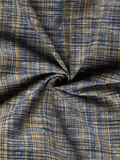Green Color Self Pattern Traditional Khadi Fabric