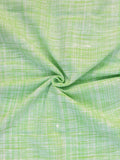 Pure White Plain Pattern Cotton Khadi