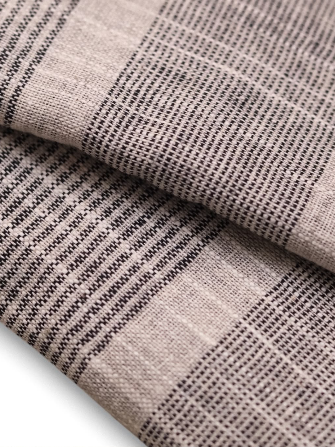 Heritage Khadi Stripe Handloom Fabric