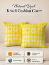 MOOL Khadi Marigold Tie-Dye Cushion Cover