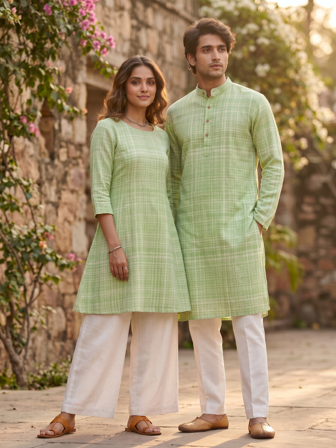 Ready-to-Stitch Khadi Fabric Set- 5.5M