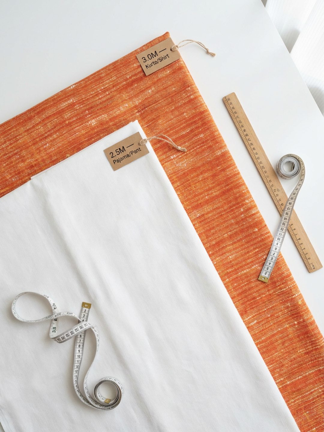 Khadi Outfit Fabric Combo Set - 5.5M
