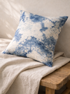 MOOL Blue-Pea Flower Hand-Dyed Khadi Cushion Cover