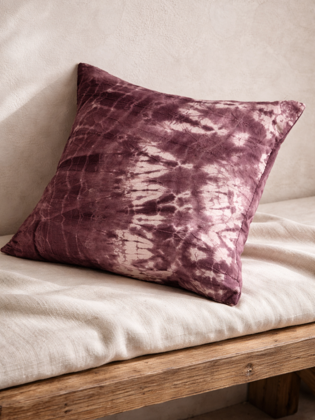 MOOL Quebracho Dyed Khadi Cushion Cover