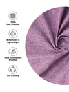 100% Cotton Plain Khadi Fabric – Handloom Weave