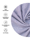 Premium Khadi Stripe Cotton Fabric