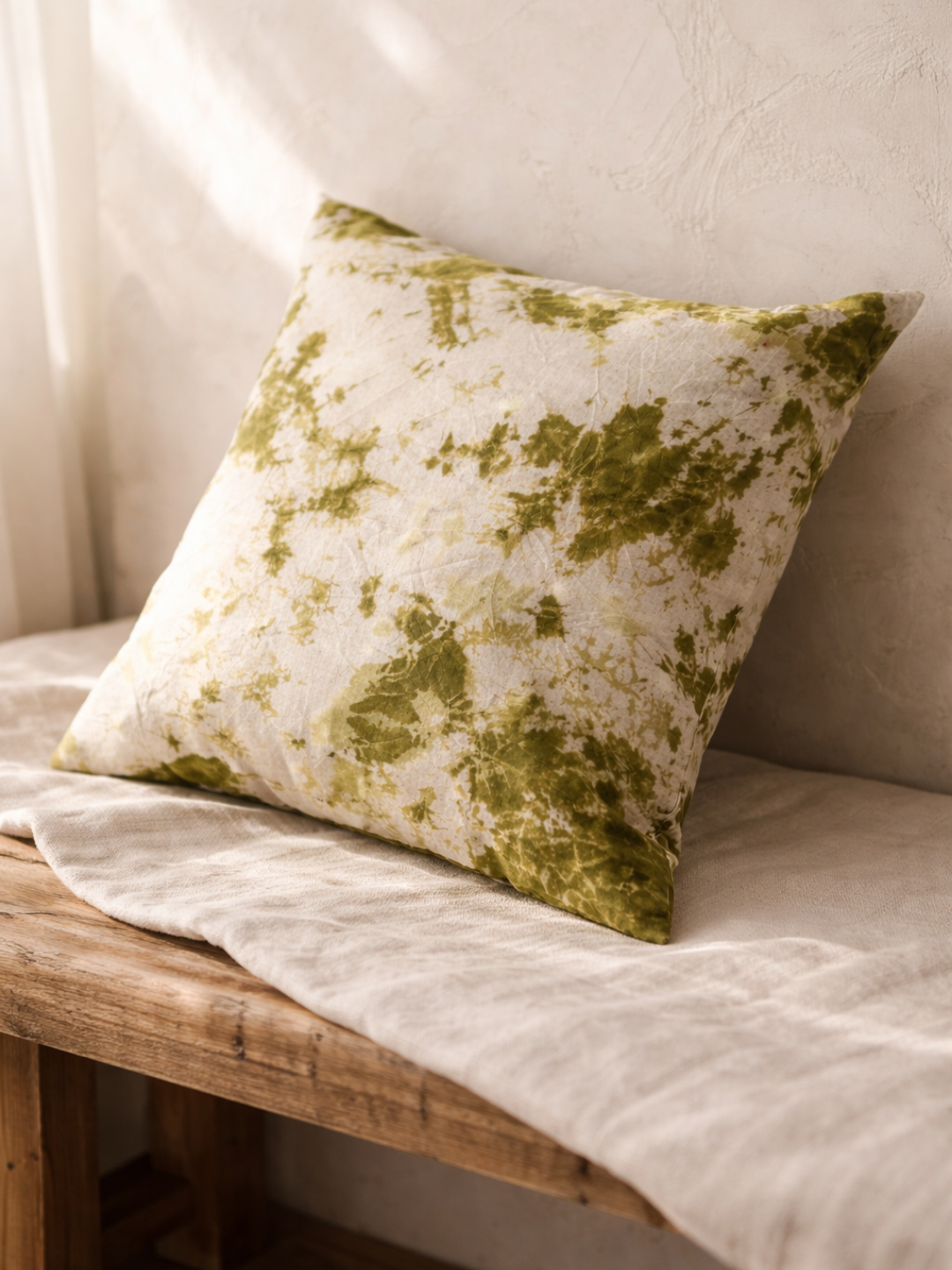 MOOL HENNA Hand-Dyed Khadi Cushion