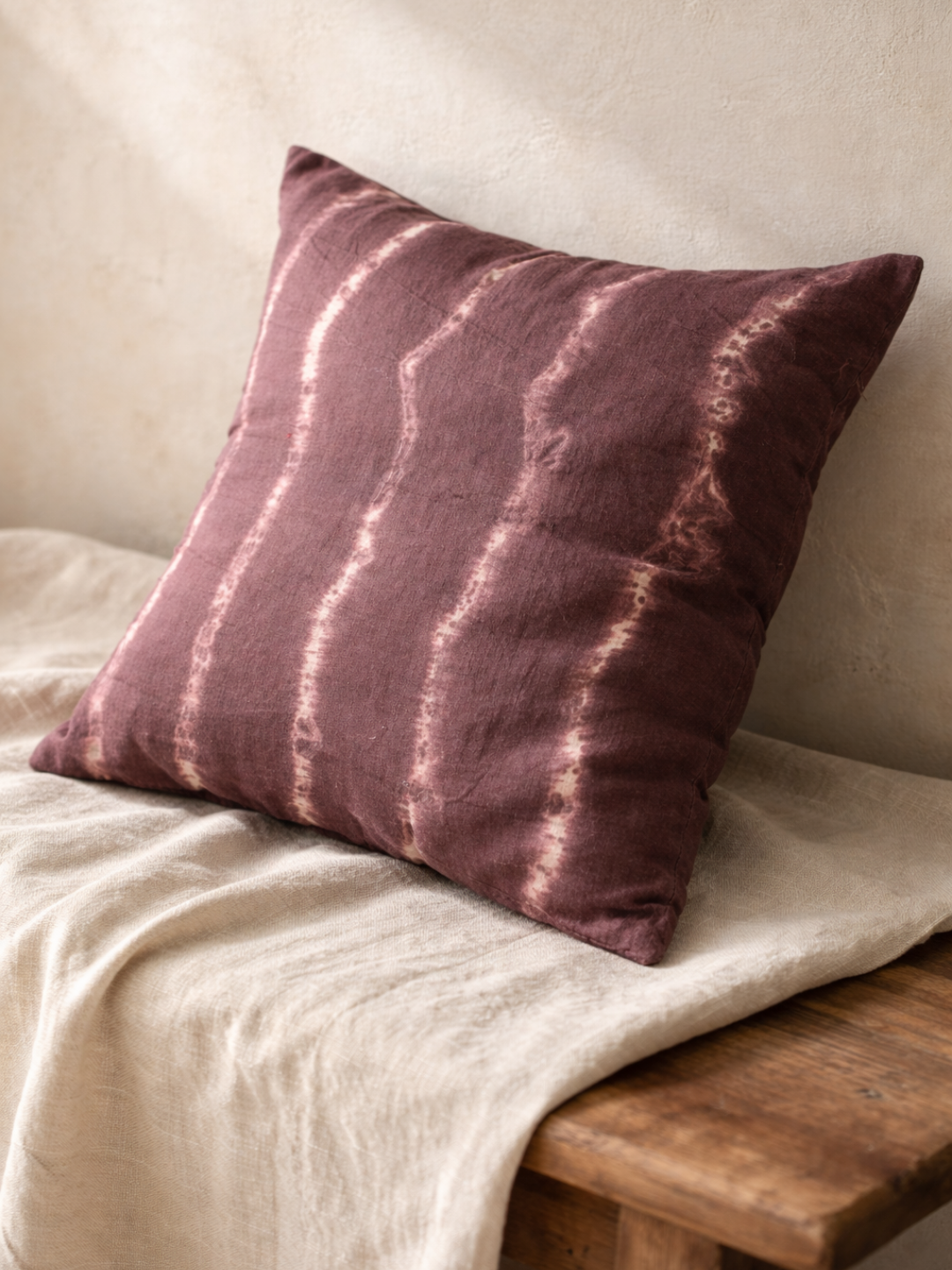 MOOL Quebracho Tie-Dye Khadi Cushion