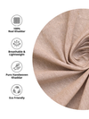 Handwoven Plain Khadi Cotton Fabric – Premium