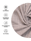 Pure Cotton Khadi Stripe Fabric