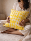 MOOL Khadi Marigold Tie-Dye Cushion Cover