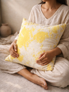 MOOL Marigold Hand-Dyed Khadi Cushion
