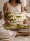MOOL HENNA Dyed Khadi Cushion