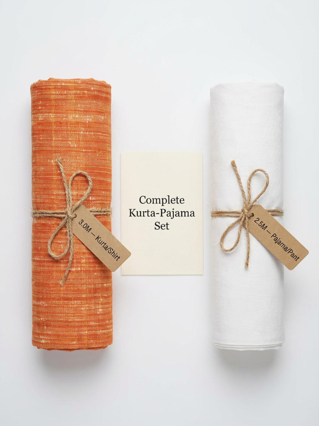 Khadi Outfit Fabric Combo Set - 5.5M