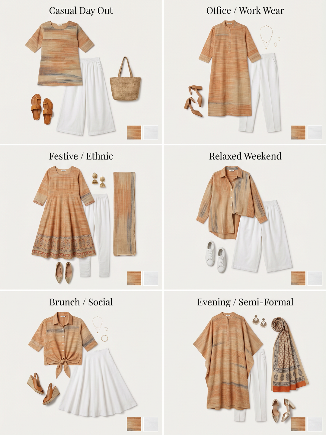 Premium Ready-to-Stitch Khadi Kurta Set- 5.5M