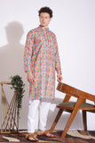 Classic Traditional Multicolor Print Kurta