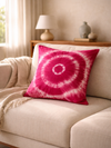 MOOL Tie-Dye Khadi Cushion Cover Hibiscus