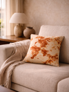 MOOL Manjistha Hand-Dyed Khadi Cushion Cover