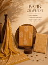 Mustard Mosaic Batik | 3-Piece Unstitched Suit Set