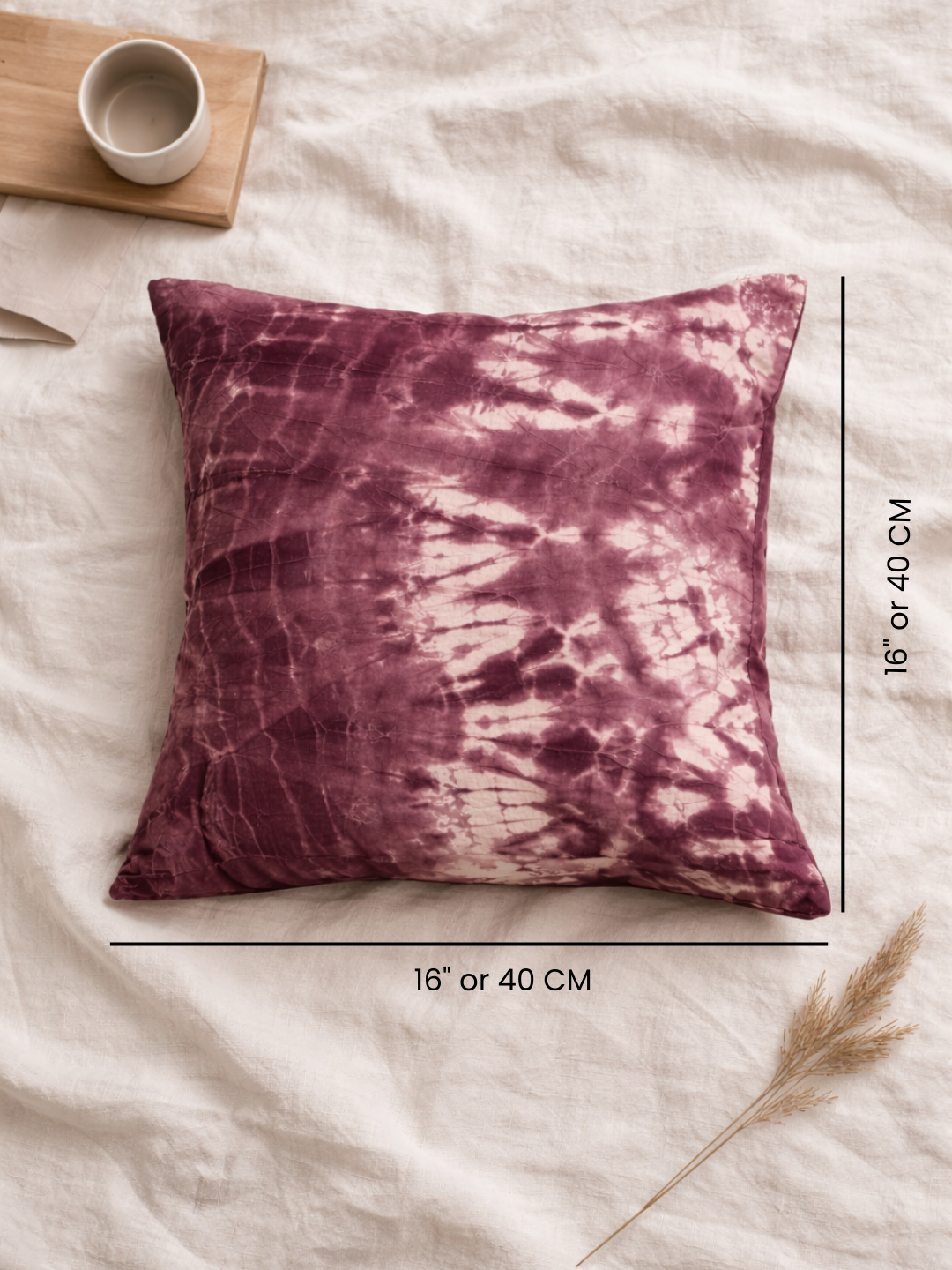 MOOL Quebracho Dyed Khadi Cushion Cover
