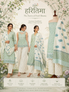 Mint Leaf Block Print | 3-Piece Unstitched Suit Set