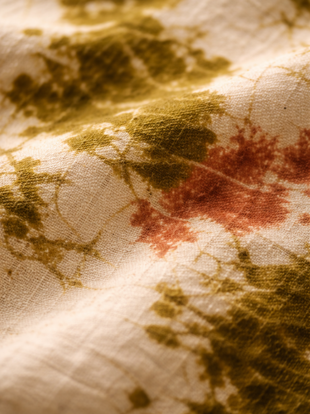 MOOL HENNA Hand-Dyed Khadi Cushion