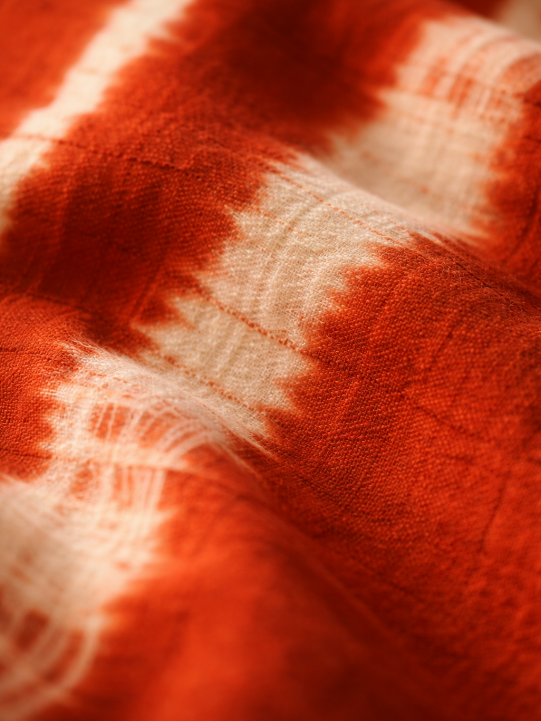 MOOL Manjistha Tie-Dye Khadi Cushion Cover
