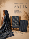 Misty Ash Batik Cotton Fabric  | 3-Piece Unstitched Suit Set