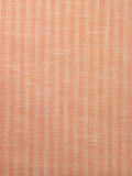 Light Orange Color Traditional Pattern Khadi Fabric