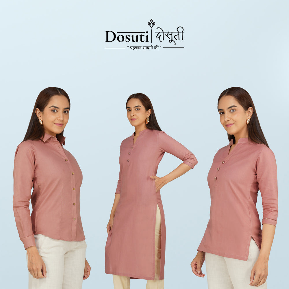 Dusky Rose Pink