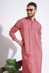 Magnificent Print Pink Color Dotted Kurta