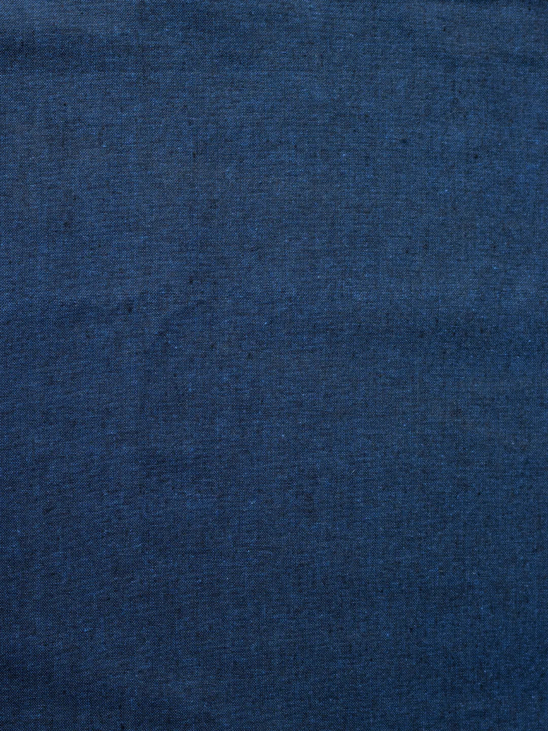 Royal Blue Plain Traditional Khadi Fabric
