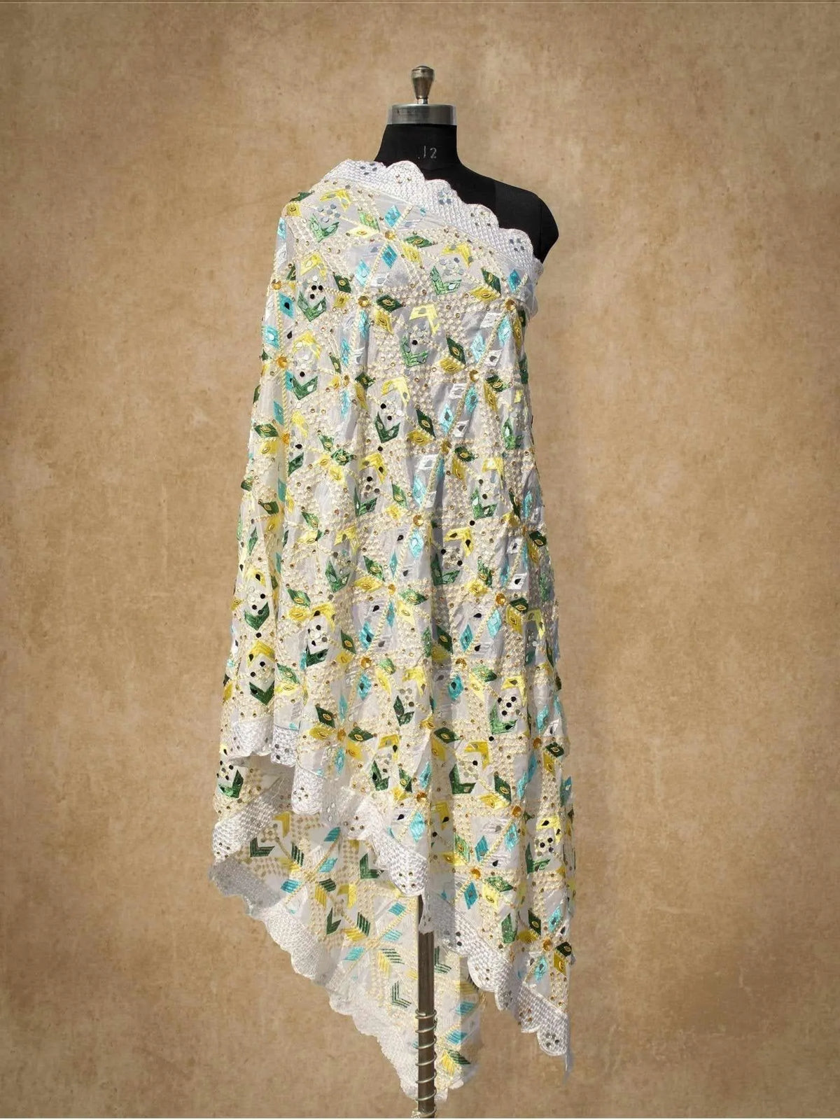 Magnificent Handloom Phulkari Dupatta DP-10